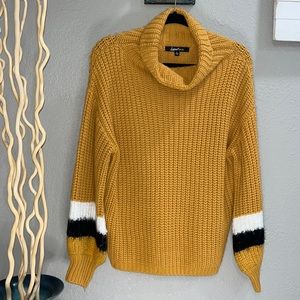 Mustard knitted Sweater